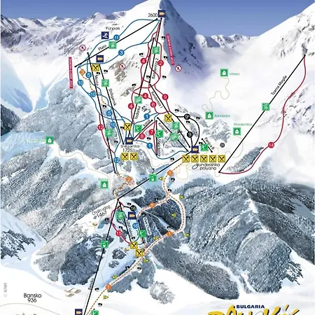 Lux Boutique 2 Bdr Right Next Gondola Lift Apartament Bansko